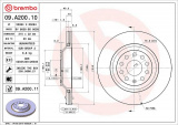 Brzdový kotouč BREMBO 09.A200.10 - AUDI, VW