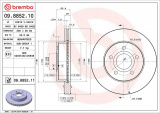 Brzdový kotouč BREMBO 09.8852.10 - JEEP