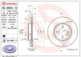 Brzdový kotouč BREMBO 09.8655.10 - MINI