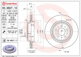 Brzdový kotouč BREMBO 09.9827.10 - VOLVO