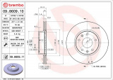 Brzdový kotouč BREMBO 09.8609.11