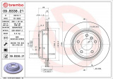 Brzdový kotouč BREMBO 09.B338.21 - BMW