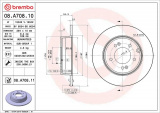 Brzdový kotouč BREMBO 08.A708.11
