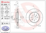 Brzdový kotouč BREMBO 09.D252.11 - SUZUKI