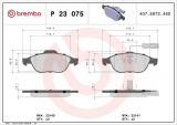 Sada brzdových destiček BREMBO P23075 - ALFA ROMEO
