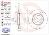 Brzdový kotouč BREMBO 09.6845.14 - MERCEDES-BENZ