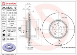 Brzdový kotouč BREMBO 09.A820.11