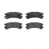 Sada brzdových destiček BREMBO P56017 - NISSAN Sada brzdových destiček BREMBO P56017 - NISSAN
