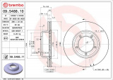 Brzdový kotouč BREMBO 09.5488.10 - LAND ROVER