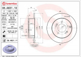 Brzdový kotouč BREMBO 08.A631.10