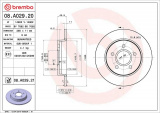 Brzdový kotouč BREMBO 08.A029.21 - FORD