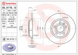 Brzdový kotouč BREMBO 08.9176.10 - SEAT, VW