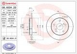 Brzdový kotouč BREMBO 08.A534.20