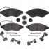 Sada brzdových destiček BREMBO P23143