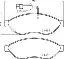 Sada brzdových destiček BREMBO P23143