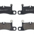 Sada brzdových destiček BREMBO P65042 - PORSCHE