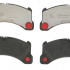 Sada brzdových destiček BREMBO P65033 - PORSCHE