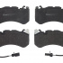 Sada brzdových destiček BREMBO P50127 - AUDI, MERCEDES-BENZ