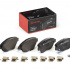 Sada brzdových destiček BREMBO P23153 - FIAT Sada brzdových destiček BREMBO P23153 - FIAT
