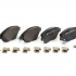 Sada brzdových destiček BREMBO P23153 - FIAT Sada brzdových destiček BREMBO P23153 - FIAT