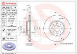 Brzdový kotouč BREMBO 09.5870.11