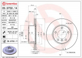 Brzdový kotouč BREMBO 09.9750.11