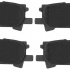 Sada brzdových destiček TRW GDB3339 - LEXUS RX300 03- , RX 05/03-