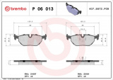 Sada brzdových destiček BREMBO P06013 - BMW