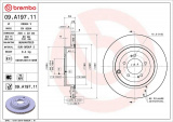 Brzdový kotouč BREMBO 09.A197.11