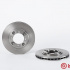 Brzdový kotouč BREMBO 09.6705.10 - MITSUBISHI Brzdový kotouč BREMBO 09.6705.10 - MITSUBISHI