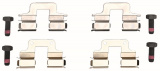 Sada brzdových destiček TRW GDB1709 - LAND ROVER FREELANDER 3.2 06 -