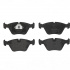 Sada brzdových destiček BREMBO P61049 - AUDI, CITROËN, PEUGEOT