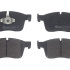 Sada brzdových destiček BREMBO P36031 - JAGUAR, LAND ROVER