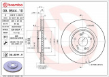 Brzdový kotouč BREMBO 09.9544.10 - HONDA