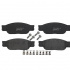 Sada brzdových destiček BREMBO P36012 - JAGUAR Sada brzdových destiček BREMBO P36012 - JAGUAR