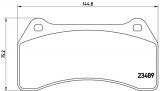 Sada brzdových destiček BREMBO P36014 - JAGUAR