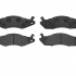 Sada brzdových destiček BREMBO P37001 - AMC, HUMMER, JEEP
