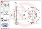 Brzdový kotouč BREMBO 09.9185.11