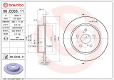 Brzdový kotouč BREMBO 08.E033.11