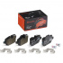 Sada brzdových destiček BREMBO P06037X - BMW