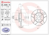 Brzdový kotouč BREMBO MAX 08.5085.75 - ALFA ROMEO, FIAT