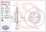 Brzdový kotouč BREMBO 09.B614.10