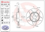 Brzdový kotouč BREMBO MAX 09.8137.75 - RENAULT