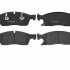 Sada brzdových destiček BREMBO P37017 - DODGE, JEEP
