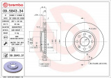 Brzdový kotouč BREMBO 09.5843.31