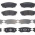 Sada brzdových destiček BREMBO P83160 - LEXUS, TOYOTA