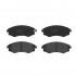 Sada brzdových destiček BREMBO P30022 - HYUNDAI, KIA, MITSUBISHI, SSANGYONG