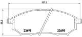 Sada brzdových destiček BREMBO P56094 - INFINITI, NISSAN