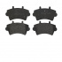 Sada brzdových destiček BREMBO P59039 - NISSAN, RENAULT