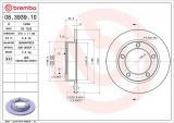 Brzdový kotouč BREMBO 08.3939.10 - LADA